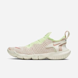 Adidasi Alergare Nike Free RN Flyknit 3.0 2020 Dama Albi Roz | BOLD-60438